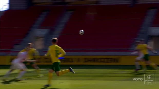 Skillful goal in Slovakia